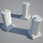 Industrial Building 02 - Low-Poly Storage Tower Silo