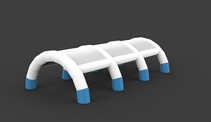 inflatable living container 03 3D model 3D model