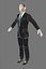 Barack Obama modello 3D C