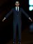 Barack Obama modello 3D C