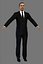 Barack Obama modello 3D C
