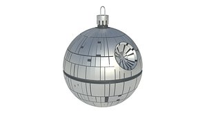 Death Star Christmas tree decoration