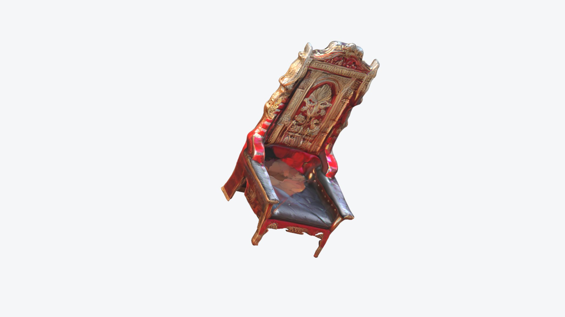 Throne 3d Model - Turbosquid 2141795