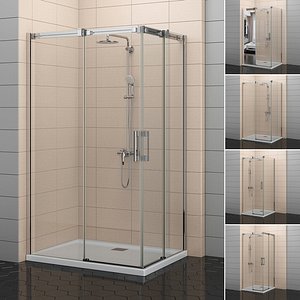 cabin showers radaway espera 3D model