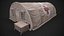 modern military tent enhanced 3D