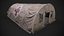 modern military tent enhanced 3D