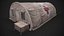 modern military tent enhanced 3D
