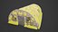 modern military tent enhanced 3D