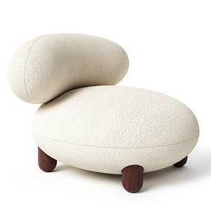 3D Noom Flock Lounge Chair model