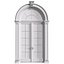 Arched classic facade window Entrance door Arched Opening