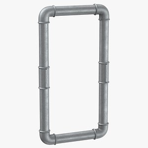 Galvanized Steel Pipe Letter O