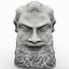Satyr Face Statue 4