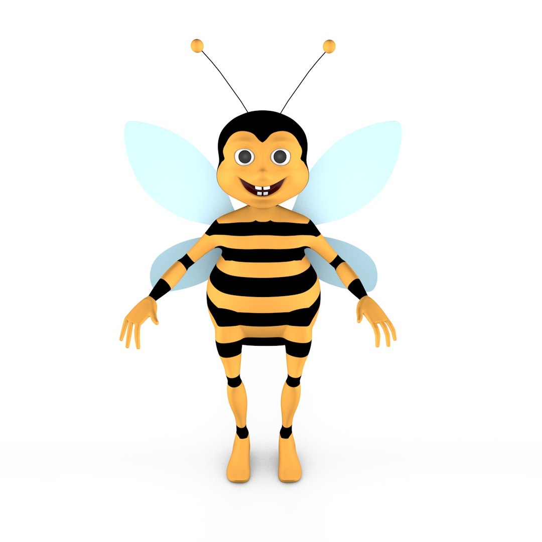 3dsmax Rig Bee Character