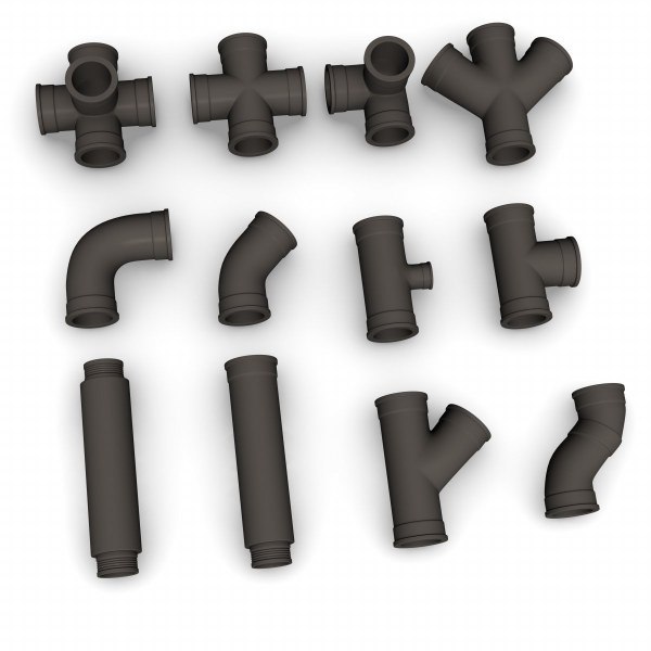 Industrial Pipes Lightwave Models for Download | TurboSquid