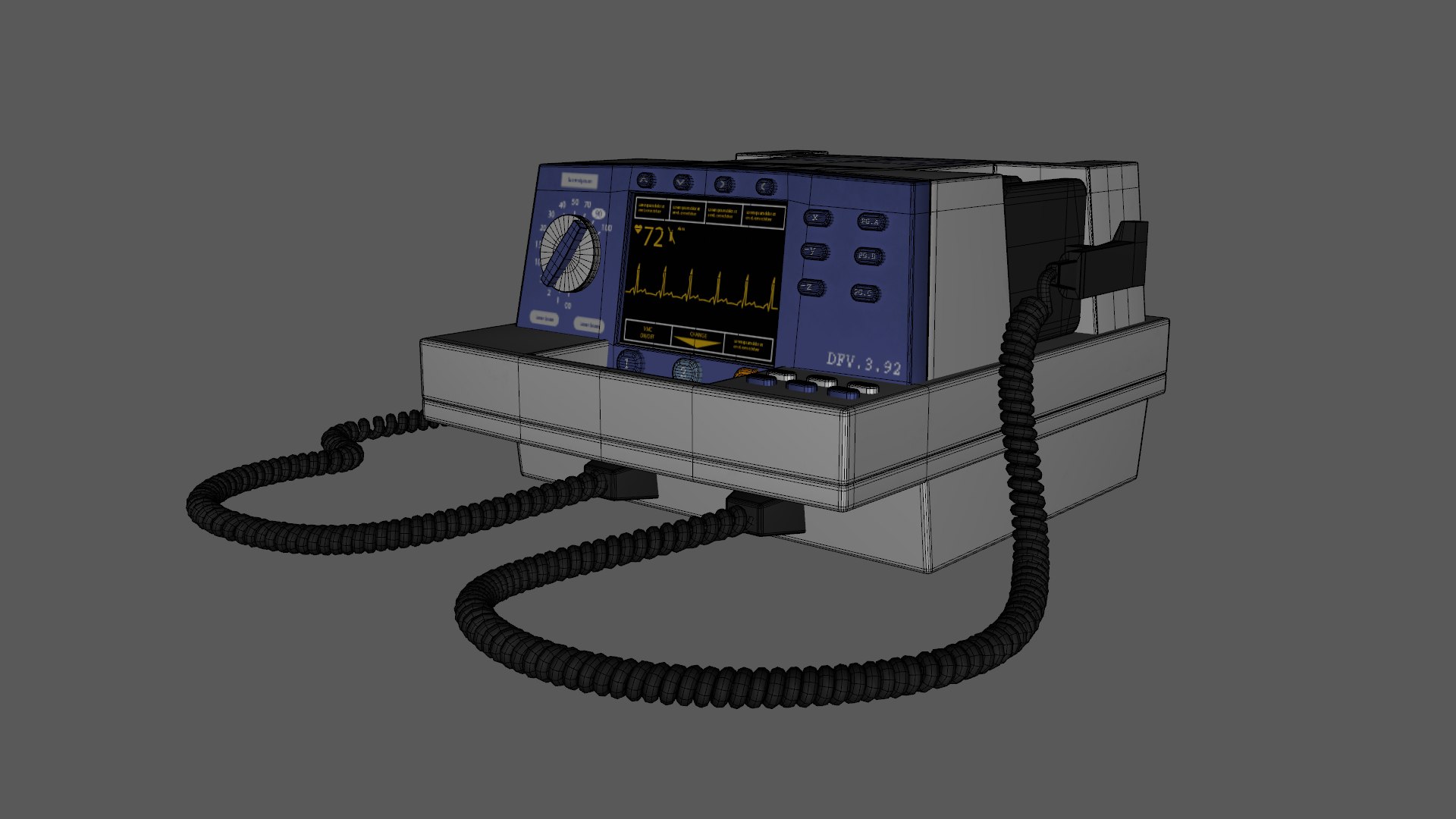 3D Defibrillators Medical Low-poly 3D Model - TurboSquid 2339642