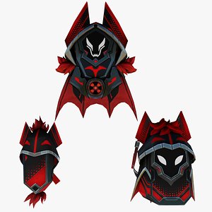 bag 3x Vampirebat Backpack 3D model