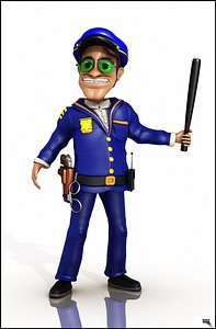Police Officer Cartoon
