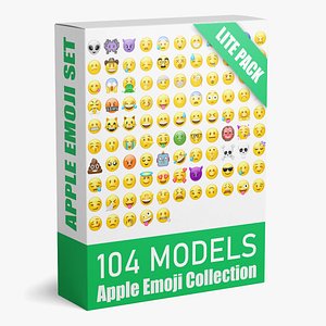 104 Apple Emoji Collection
