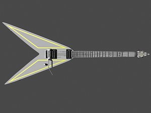 Flying V Electric Guitar