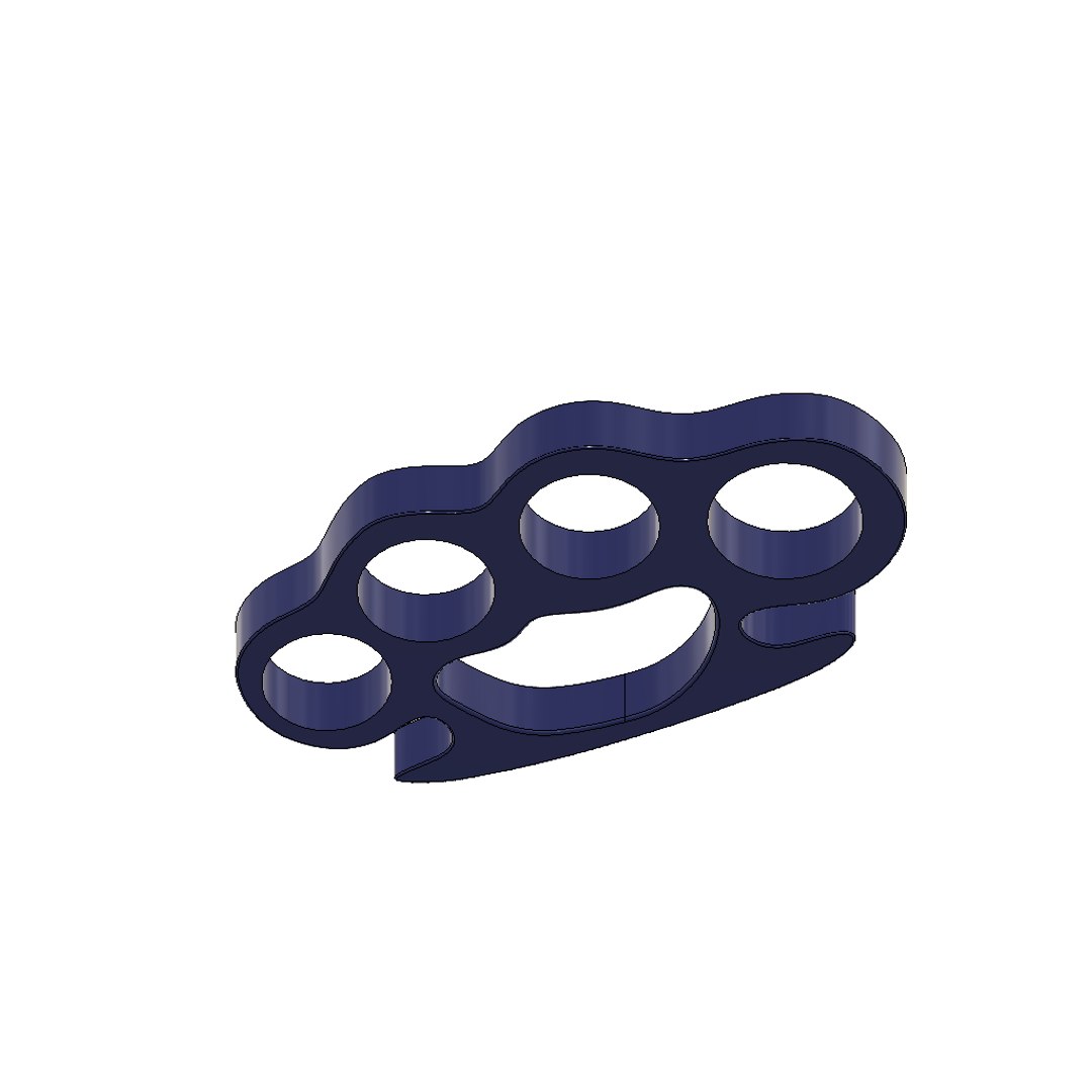 3d Model Brass Knuckles