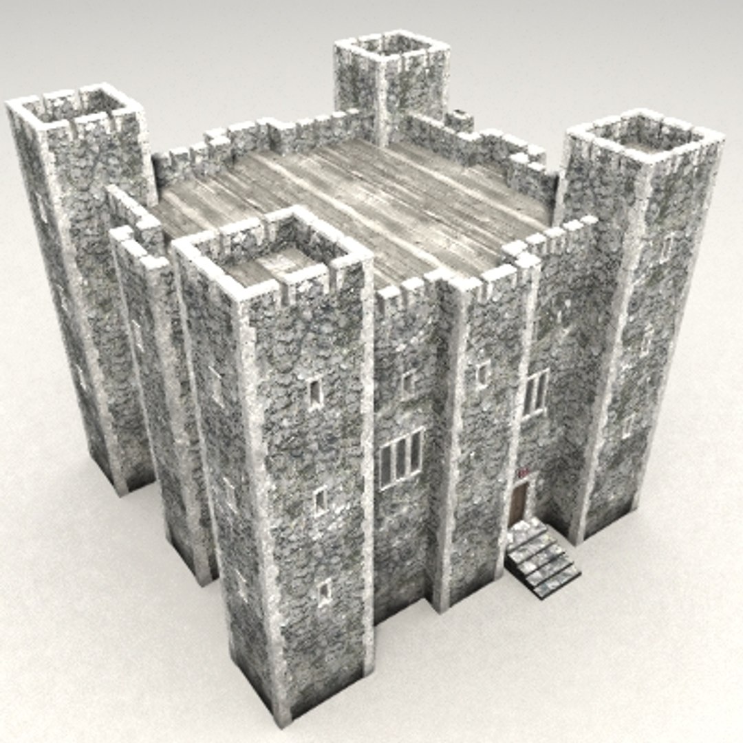 3ds Max Castle Fortress