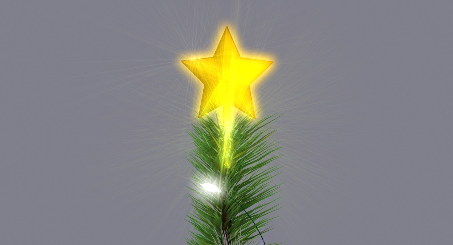 christmas tree animation 3d max