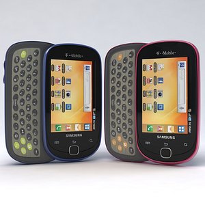 Samsung Gravity SMART Red and Blue