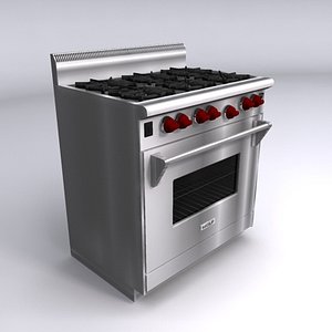 Wolf 6 Burner Range