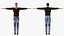 Man in Urban Style Clothing Rigged for Cinema 4D