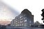 Commercial Building Exterior Full Scene