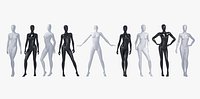 Female mannequin collection