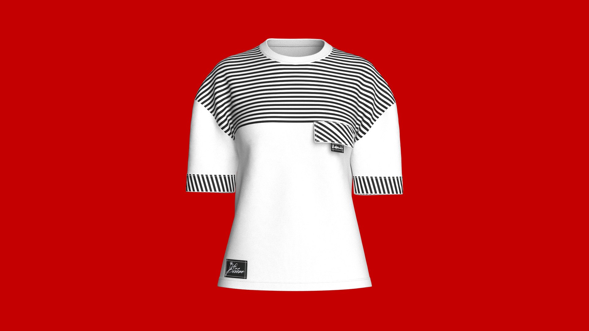 Girls Striped Panel Half Sleeve T-shirt With patch 3D model https://p.turbosquid.com/ts-thumb/cd/4baSFM/o4/girlsstripedpanelhalfsleevetshirtwithpatch_0/png/1772857574/1920x1080/fit_q87/50504b647cf4784db3f1f921a594c00f941011a3/girlsstripedpanelhalfsleevetshirtwithpatch_0.jpg