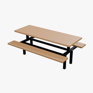 Public Picnic Table - Standard assembly