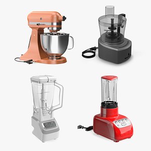 Blender Mixers Collection 2 3D model