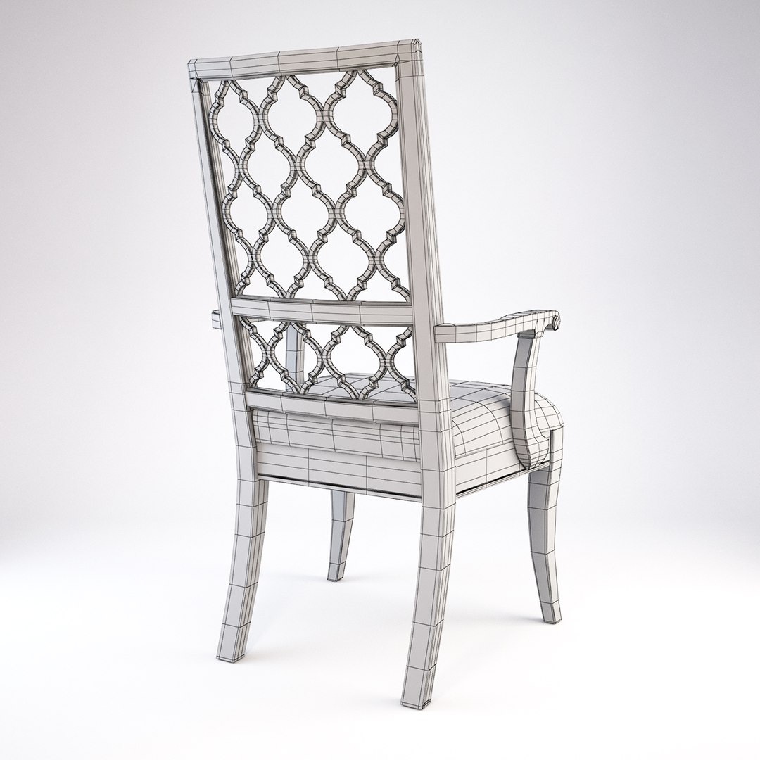 Bassett Emporium Arm Chair 3d Max