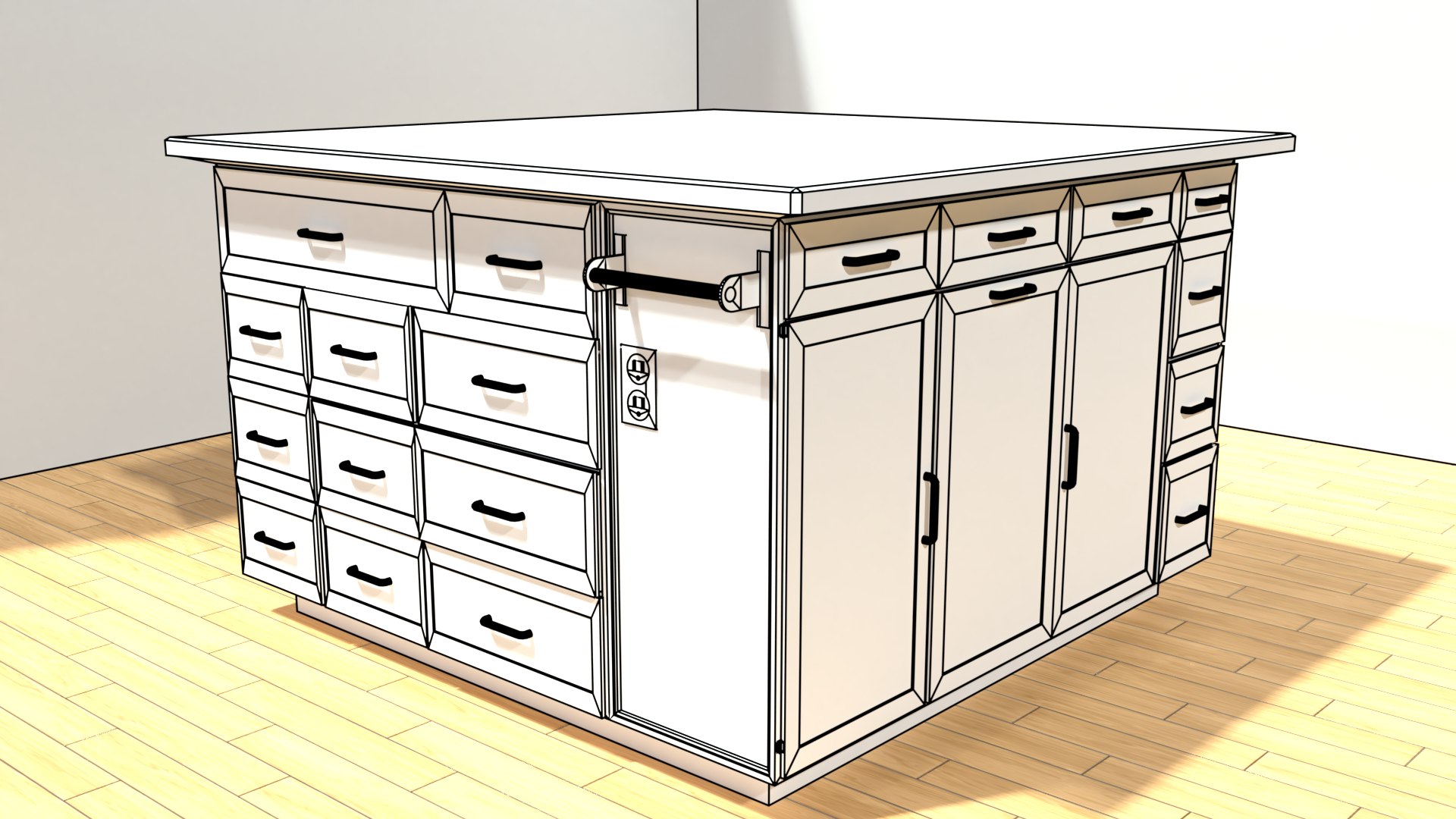 Countertop 3D Model - TurboSquid 1522006