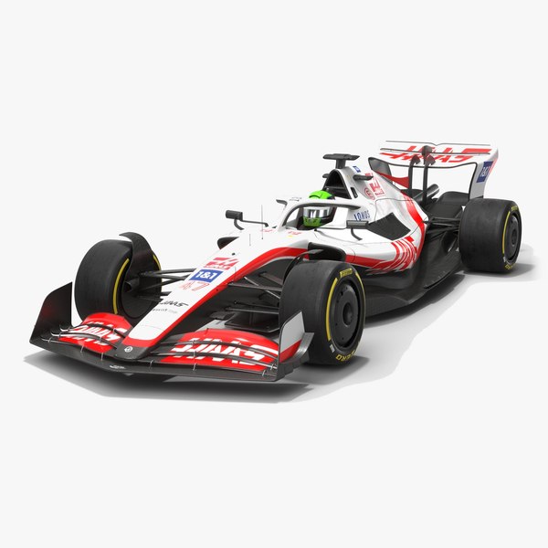 Haas F1 Team Season 2022 Formula 1 Race Car 3D model