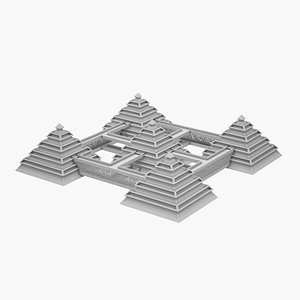 3D Hi-Tech Building 06 model