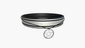Gothic Collar D10 Steel Bright - Character Fashion Design