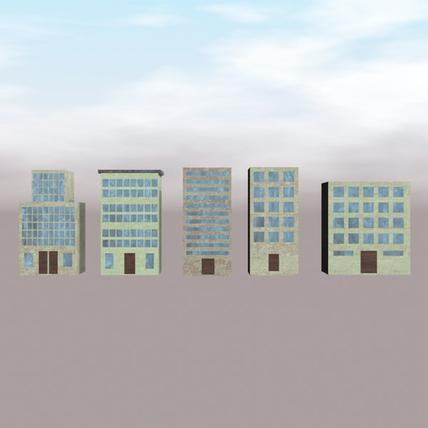 Free LOW POLY BUILDINGS - EXTRA 3D model - TurboSquid 1782211