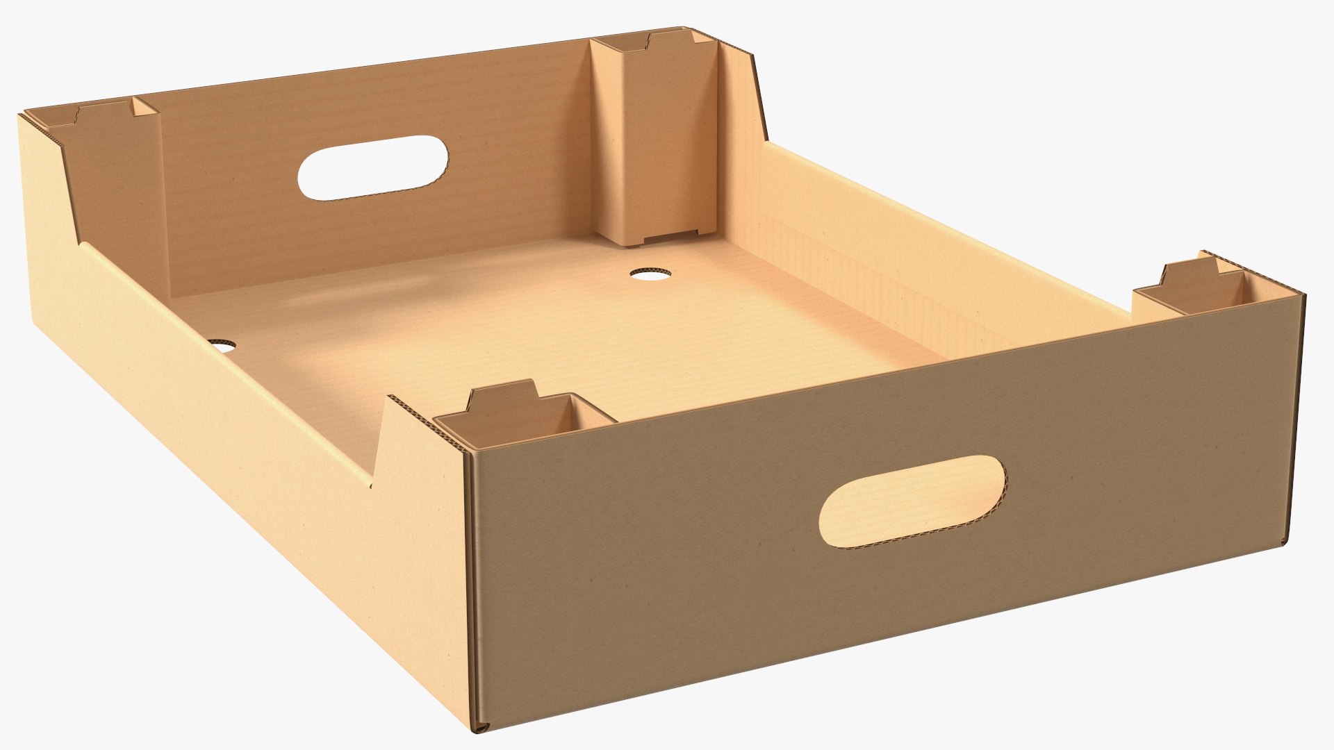 Corrugated Cardboard Tray Box 3D model https://p.turbosquid.com/ts-thumb/cd/bWyzg2/Ie/corrugatedcardboardtrayboxc4dmodel011/jpg/1631743975/1920x1080/fit_q87/d3b6dff3e5ce49ccd4e4ae5ef310ab9a28aabfe6/corrugatedcardboardtrayboxc4dmodel011.jpg