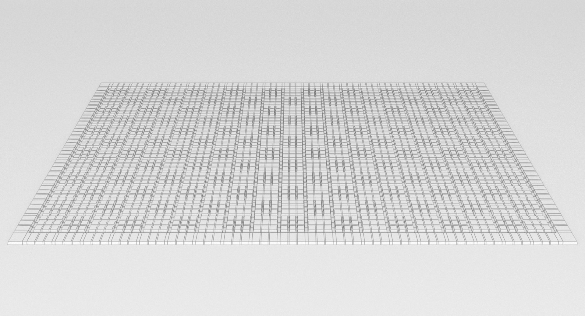 architectural rubber floor mat 3D https://p.turbosquid.com/ts-thumb/cd/dY3xWB/cTftNtko/wireframe1b/jpg/1537669047/1920x1080/fit_q87/ed01ac7f791482116541acc3fed676058d88e721/wireframe1b.jpg