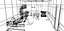 클리닉 인테리어 3d 모델 3D 모델