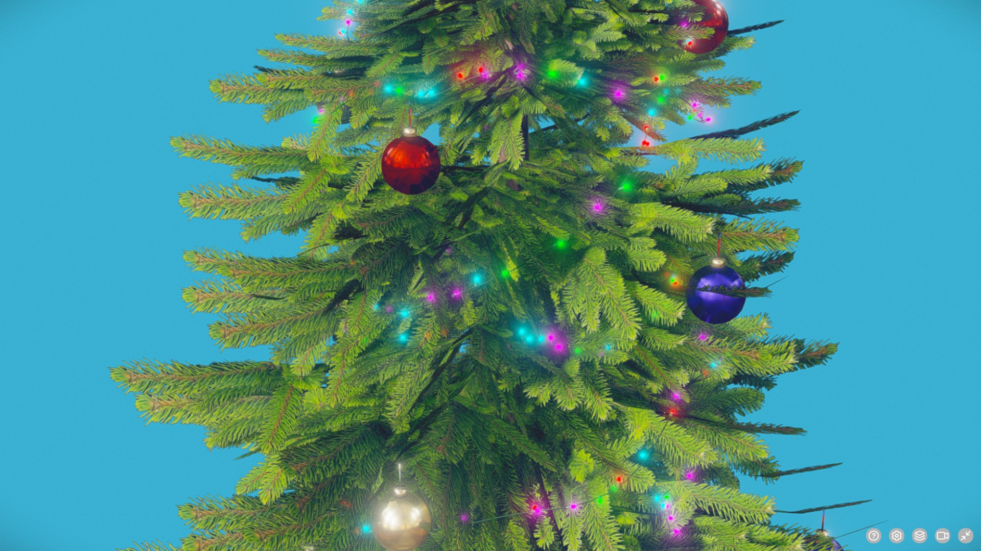 Free Christmas Tree Model TurboSquid 2301697