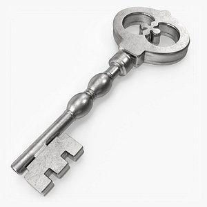 Key Silver 02 3D model