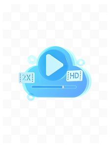 Frosted glass texture Cloud scene 3D