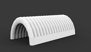 inflatable living container 02 3D model