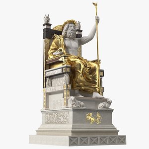 Statue of Zeus at Olympia 3D model