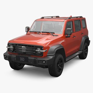 3D 2024 GWM Tank 300 With Interior