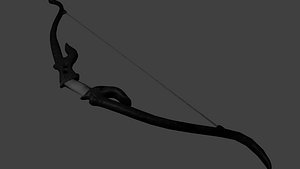3dsmax hunting bow